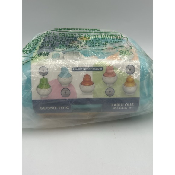 Other - New Fabulous Egg Toy Toddler Montessori Geometric Shape Sorting 1/2 Dozen Carton